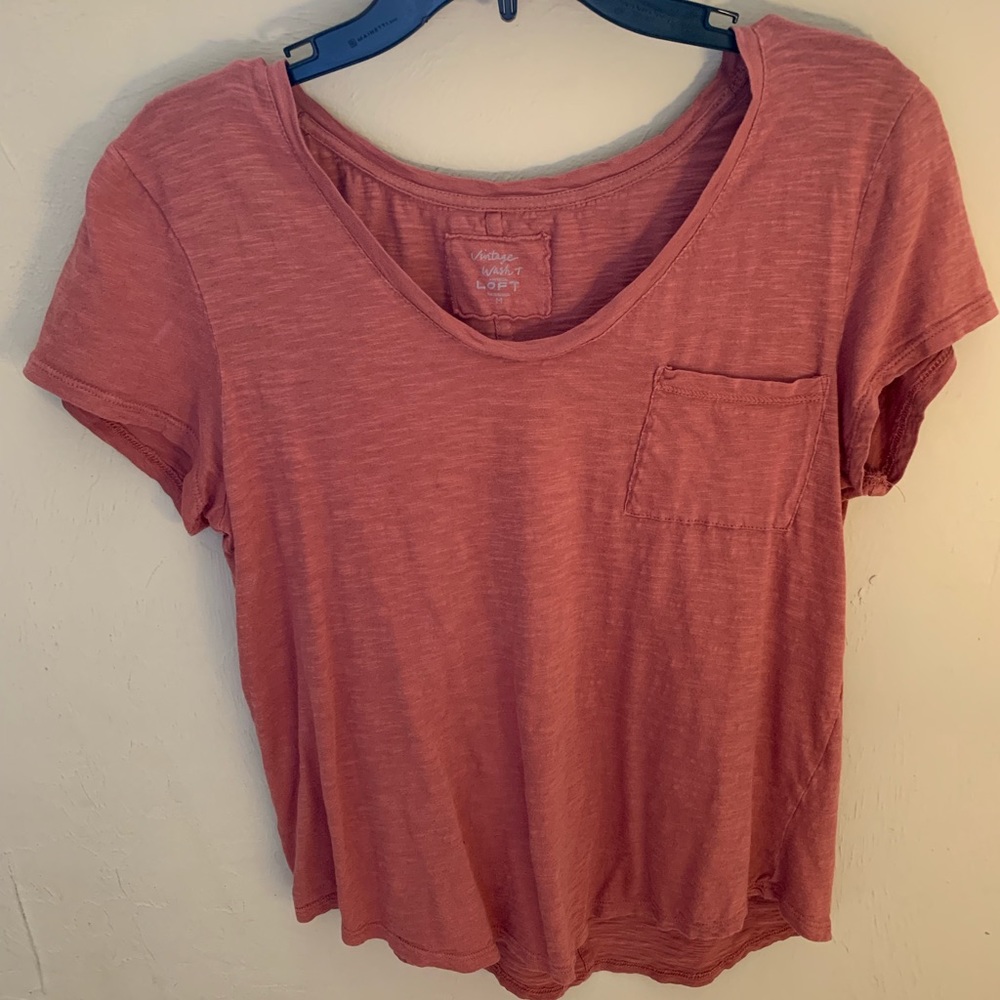 Loft vintage wash tee